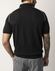 Castello d'Oro Black Polo T-shirt  thumbnail 3